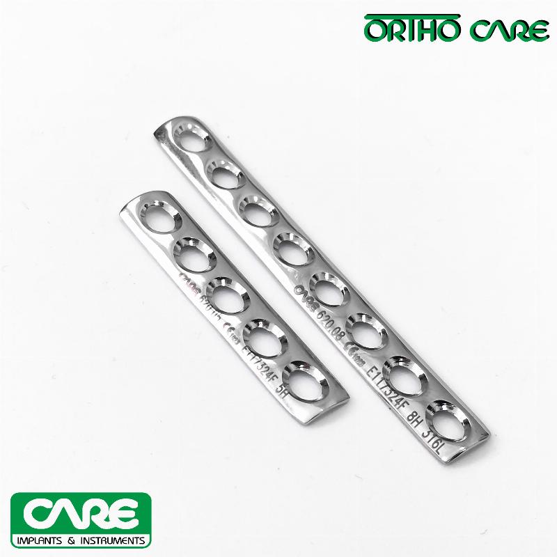 Пластина 1/4 трубки під гвинти Ø 2,7 мм